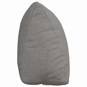Polštář na záda Taupe 45 x 20 x 35 cm textil - obrázek 7