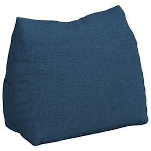 Polštář na záda Modrá 45 x 20 x 35 cm textil - obrázek 2