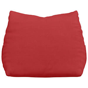 Polštář na záda Červená 45 x 20 x 35 cm textil - obrázek 6