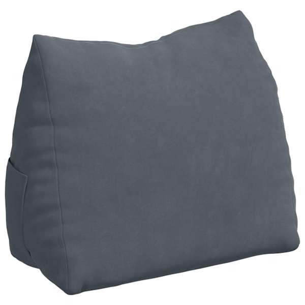vidaXL Seljatugi padi Tumehall 45 x 20 x 35 cm Korter kangas