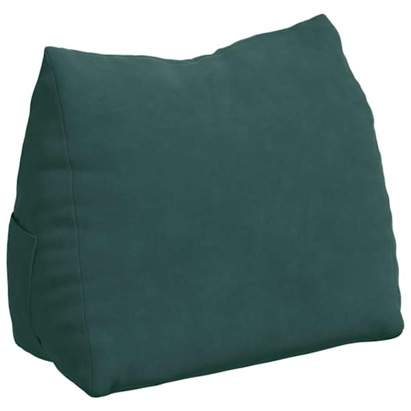 vidaXL Seljatugi padi Tume rohelise 45 x 20 x 35 cm Korter kangas