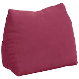 vidaXL Seljatugi padi Veinpunane 45 x 20 x 35 cm Korter kangas