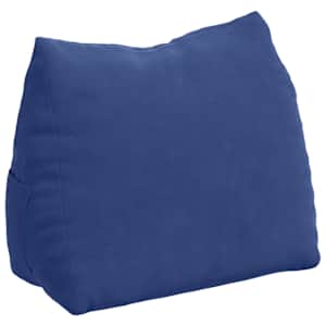 vidaXL Seljatugi padi Politsei sinine 45 x 20 x 35 cm Korter kangas