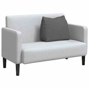 Polštář na záda Tmavě šedá 60 x 20 x 50 cm textil - obrázek 3