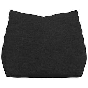 Polštář na záda Černá 60 x 20 x 50 cm textil - obrázek 6