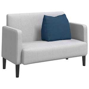 Polštář na záda Modrá 60 x 20 x 50 cm textil - obrázek 3