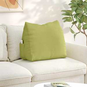 Poglavni vzglavnik Svetlo zelena 60 x 20 x 50 cm blago