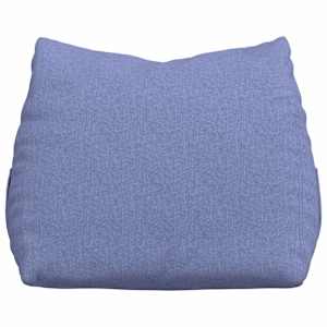 Polštář na záda Modrá džínovina 60 x 20 x 50 cm textil - obrázek 6