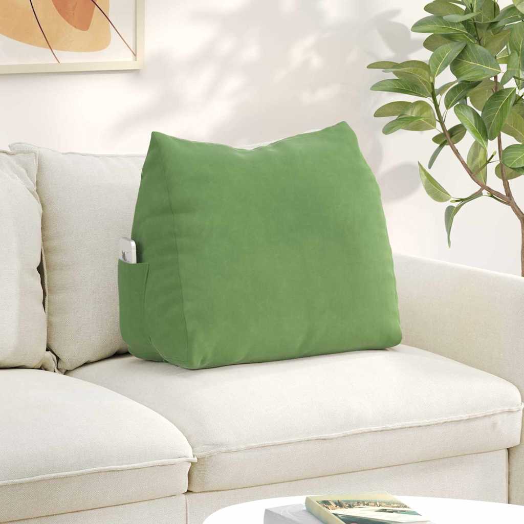 Rugkussen Lichtgroen 60 x 20 x 50 cm Cordstof image 1