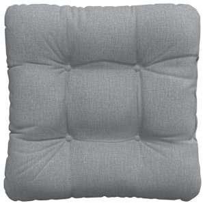 Polštáře na sedadla 4 pcs Světle šedá 40 x 40 x 12 cm textil - obrázek 7