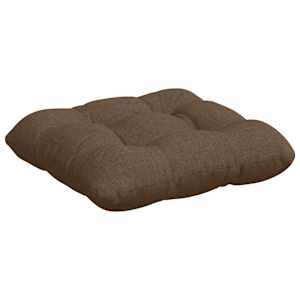 Polštáře na sedadla 4 pcs Hnědá 40 x 40 x 12 cm textil - obrázek 5