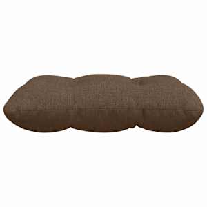 Polštáře na sedadla 4 pcs Hnědá 40 x 40 x 12 cm textil - obrázek 6