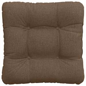 Polštáře na sedadla 4 pcs Hnědá 40 x 40 x 12 cm textil - obrázek 7