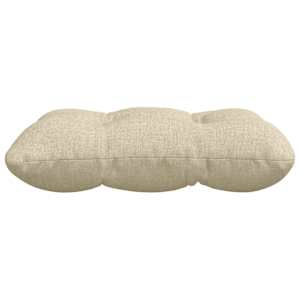 Polštáře na sedadla 4 pcs Krémová 40 x 40 x 12 cm textil - obrázek 6