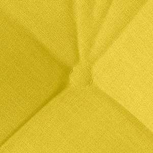 Polštáře na sedadla 4 pcs Světlá žlutá 40 x 40 x 12 cm textil - obrázek 8