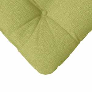 Polštáře na sedadla 4 pcs Světlá zelená 40 x 40 x 12 cm textil - obrázek 9