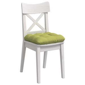 Polštáře na sedadla 4 pcs Světlá zelená 40 x 40 x 12 cm textil - obrázek 3