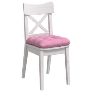 Polštáře na sedadla 4 pcs Růžová 40 x 40 x 12 cm textil - obrázek 3