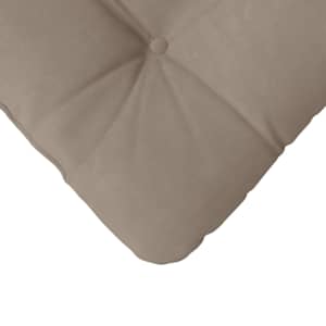 Polštáře na sedadla 4 pcs Taupe 40 x 40 cm Mikrovlákno - obrázek 9
