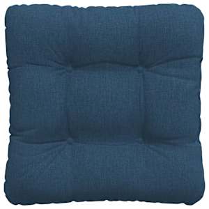 Polštáře na sedadla 4 pcs Modrá 45 x 45 x 12 cm textil - obrázek 7