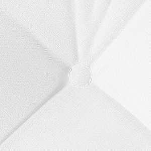 Polštáře na sedadla 4 pcs Bílá 45 x 45 x 12 cm textil - obrázek 8