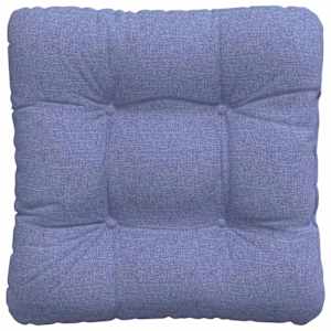 Polštáře na sedadla 4 pcs Modrá džínovina 45 x 45 x 12 cm - obrázek 7