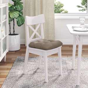 Polštáře na sedadla 4 pcs Taupe 45 x 45 cm Mikrovlákno - obrázek 4