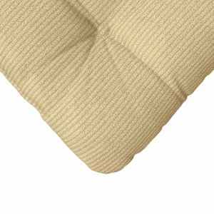 Polštáře na sedadla 4 pcs Šedozelená 45 x 45 cm Žebrovaná látka - obrázek 9