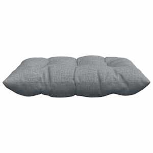 Polštáře na sedadla 4 pcs Světle šedá 40 x 40 x 6 cm textil - obrázek 6