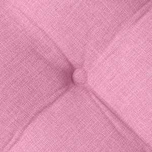 Polštáře na sedadla 4 pcs Růžová 40 x 40 x 6 cm textil - obrázek 8
