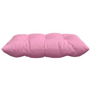 Polštáře na sedadla 4 pcs Růžová 40 x 40 x 6 cm textil - obrázek 6