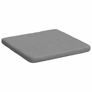 Polštáře na sedadla 4 pcs Světle šedá 40 x 40 x 3 cm textil - obrázek 5