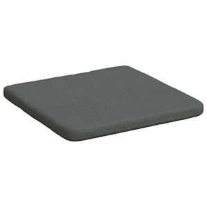 Polštáře na sedadla 4 pcs Tmavě šedá 40 x 40 x 3 cm textil - obrázek 5