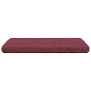Polštáře na sedadla 4 pcs Víno Červené 40 x 40 x 3 cm textil - obrázek 6
