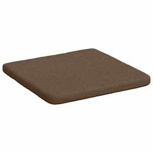 Polštáře na sedadla 4 pcs Hnědá 40 x 40 x 3 cm textil - obrázek 5