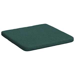 Polštáře na sedadla 4 pcs Tmavě zelená 40 x 40 x 3 cm textil - obrázek 5