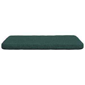 Polštáře na sedadla 4 pcs Tmavě zelená 40 x 40 x 3 cm textil - obrázek 6