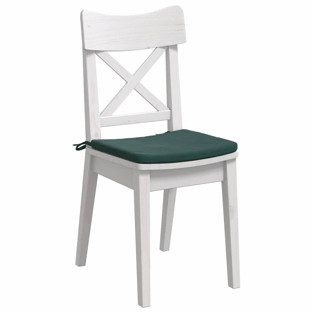 Μαξιλάρια καθισμάτων 4 pcs Σκούρο Πράσινο 40 x 40 x 3 cm - Image 3