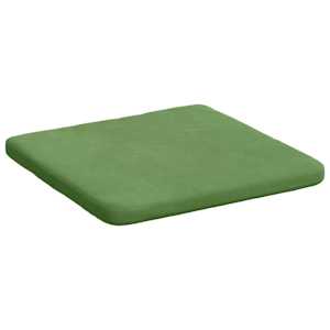 Polštáře na sedadla 4 pcs Světlá zelená 40 x 40 x 3 cm samet - obrázek 5