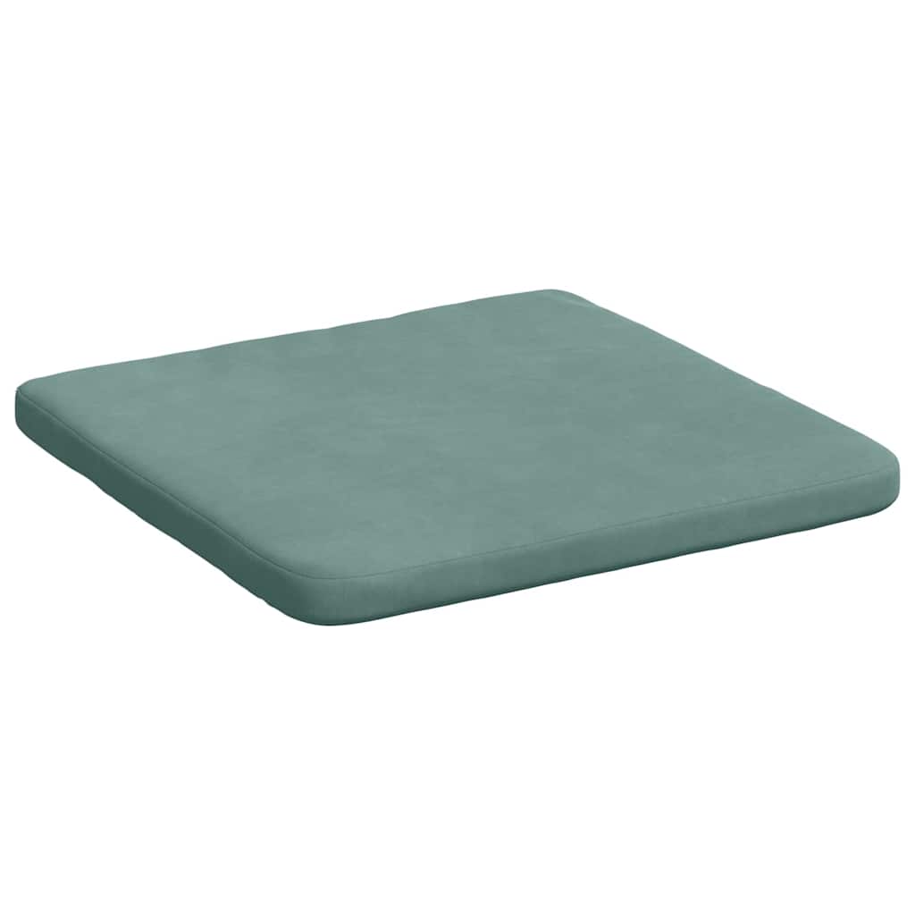Zitkussens 4 pcs Zeegroen 40 x 40 x 3 cm Fluweel image 5