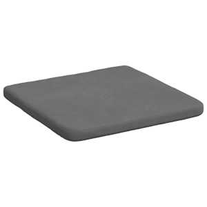 Polštáře na sedadla 4 pcs Tmavě šedá 40 x 40 x 3 cm Mikrovlákno - obrázek 5