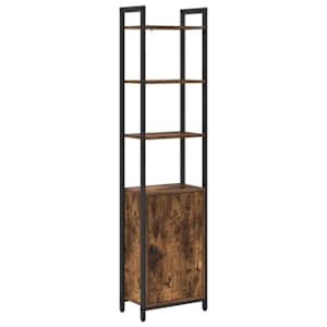 vidaXL Raamaturiiul 6 tasandit 40 x 24 x 161 cm Tehispuit