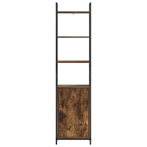 Knihovna Kouřový dub 40 x 24 x 161 cm kompozitní dřevo - obrázek 6