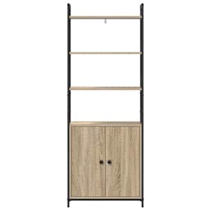Knihovna Sonoma dub 60 x 24 x 161 cm kompozitní dřevo - obrázek 6