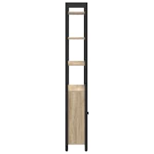 Knihovna Sonoma dub 60 x 24 x 161 cm kompozitní dřevo - obrázek 7