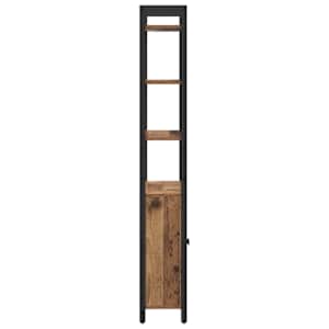 Knihovna Staré dřevo 60 x 24 x 161 cm kompozitní dřevo - obrázek 7