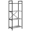 vidaXL Raamatukapp 4 tasandit 56 x 34 x 133,5 cm Tehispuit Hall Sonoma