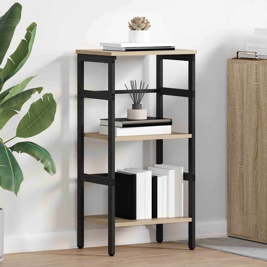 Biblioteci și etajere - Raft pentru cărți Stejar Sonoma 40 x 29,5 x 81 cm Lemn compozit