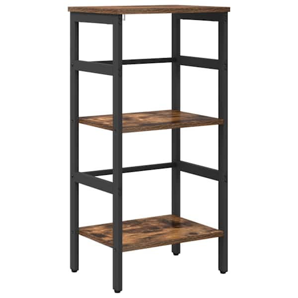 vidaXL Raamatukapp 2 tasandit 40 x 29,5 x 81 cm Tehispuit