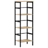 vidaXL Raamatukapp 3 tasandit 40 x 29,5 x 115 cm Tehispuit Sonoma tamm